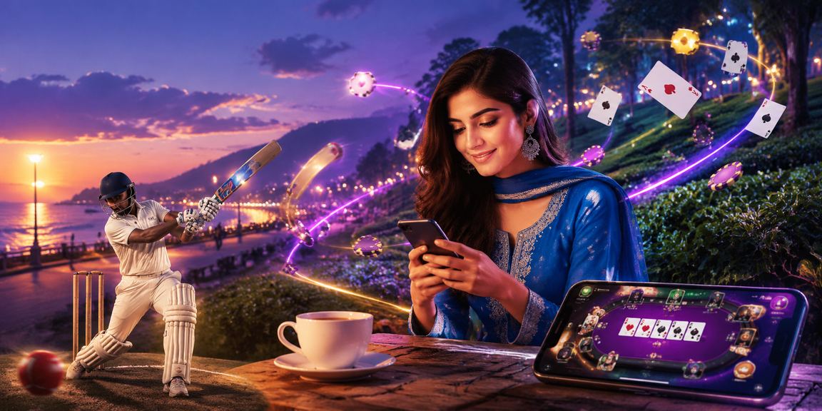 চট্টগ্রামে ক্রিকেট বেটিং উপভোগরত তরুণী